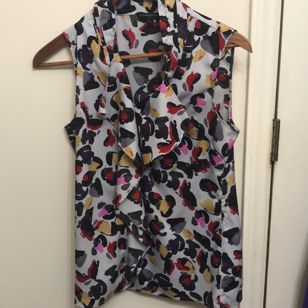 Banana Republic colorful blouse size S